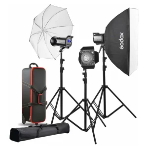 نقد و بررسی کیت فلاش استودیویی گودکس Godox QS400 II 3-Light Studio Flash Kit