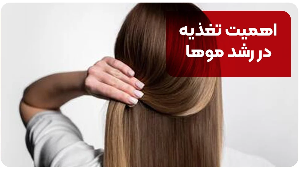رژیم غذایی اهمیت تغذیه در رشد موها
