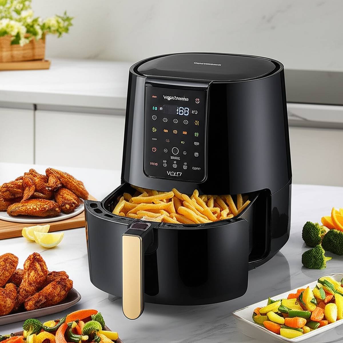 لوازم خانگی نقد و بررسی کامل سرخ کن بدون روغن وگاترونیکس مدل VE227