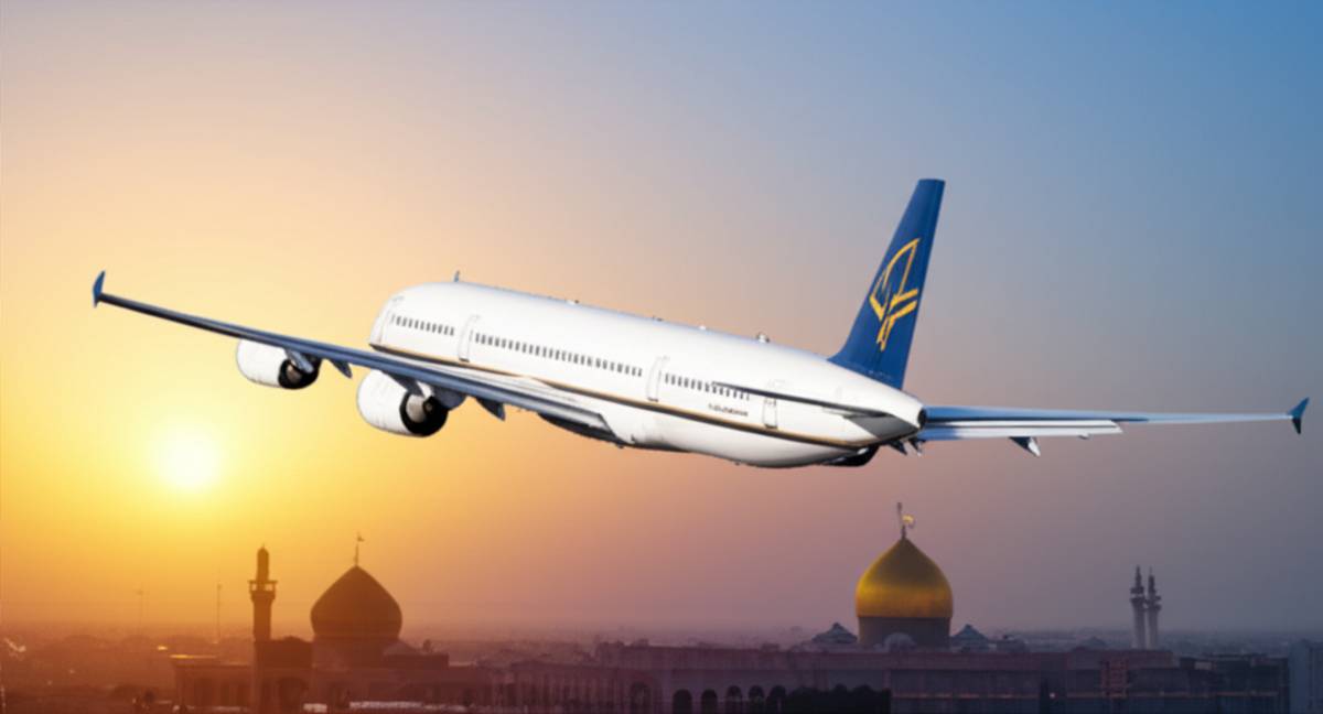 بلیط | اقامت سفر به نجف با هواپیما: از خرید بلیط تا اقامت