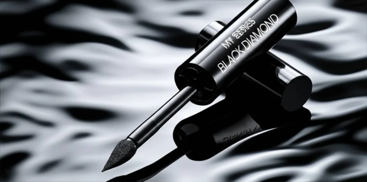 نقد و بررسی خط چشم مایع مای Black Diamond: اپلیکاتور ابری