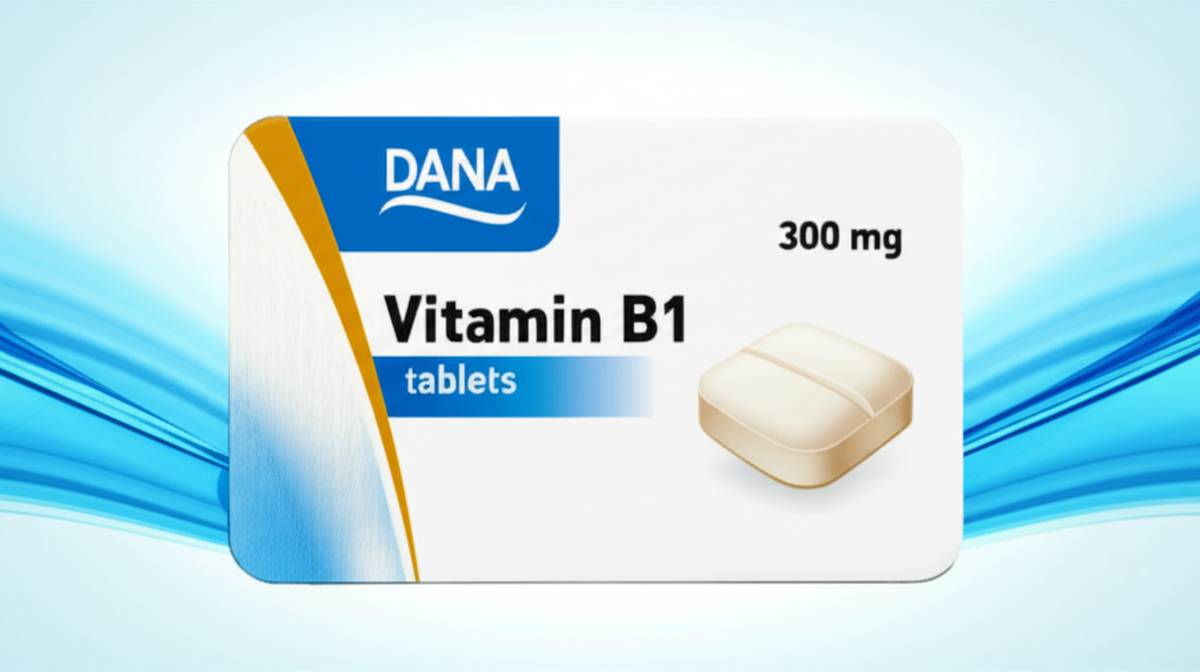 داروخانه | ویتامین قرص ویتامین B1 300 میلی گرم دانا | نقد و بررسی جامع