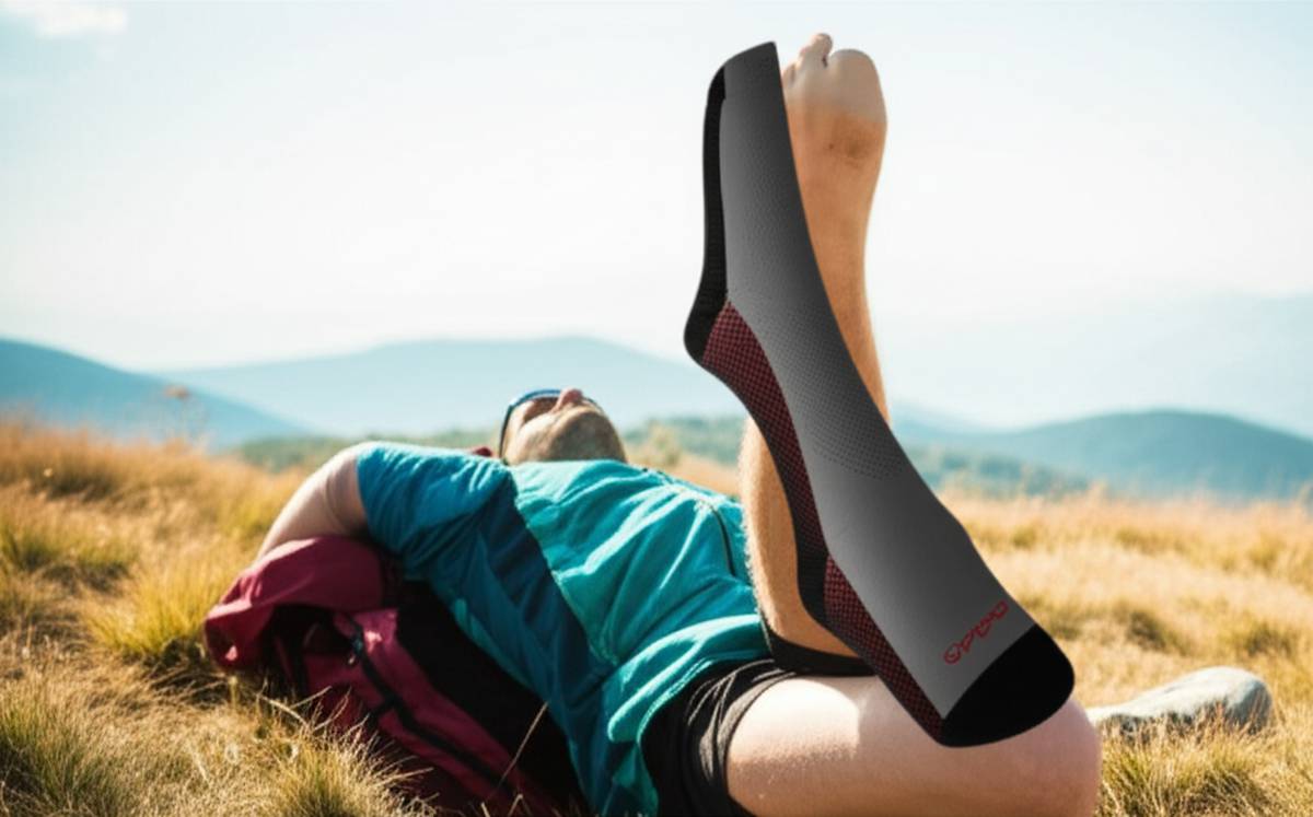 نقد و بررسی جوراب واریس اپو بالای زانو کلاس 2 آقایان