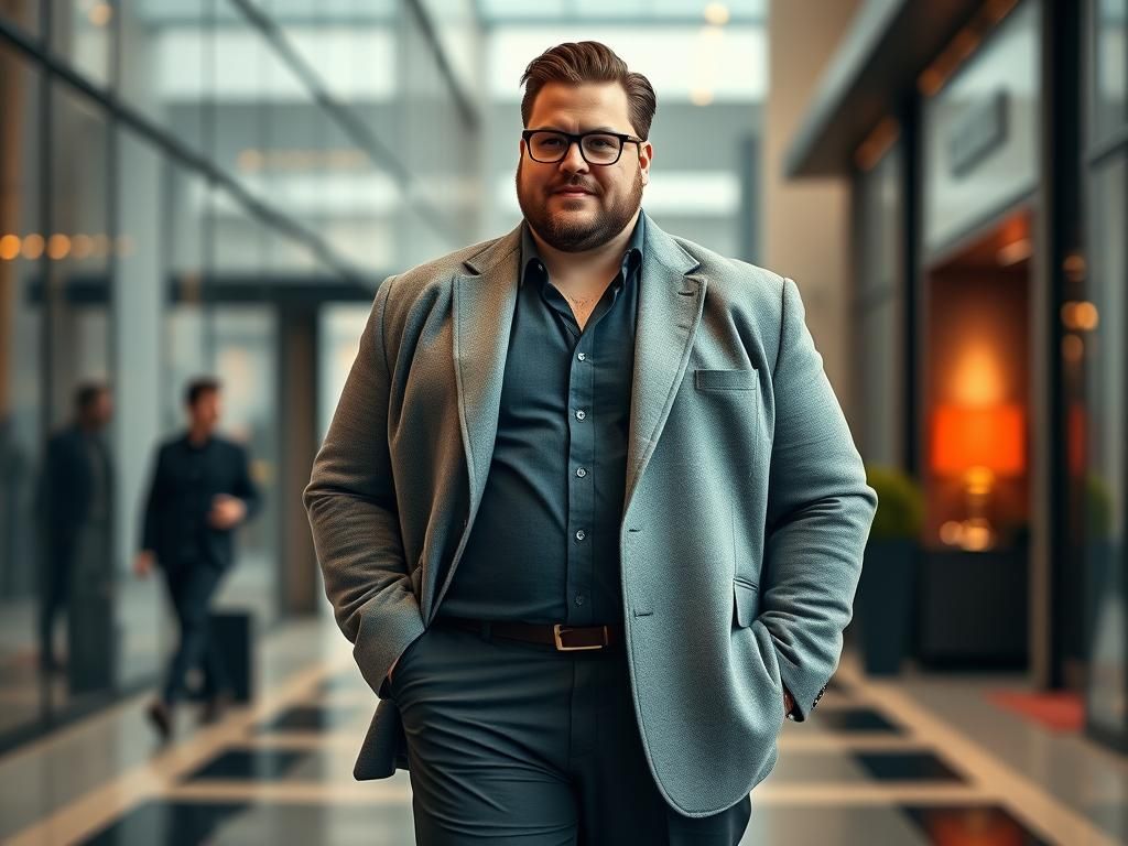 شلوار | استایل راهنمای خرید لباس سایز بزرگ مردانه بدون پرو